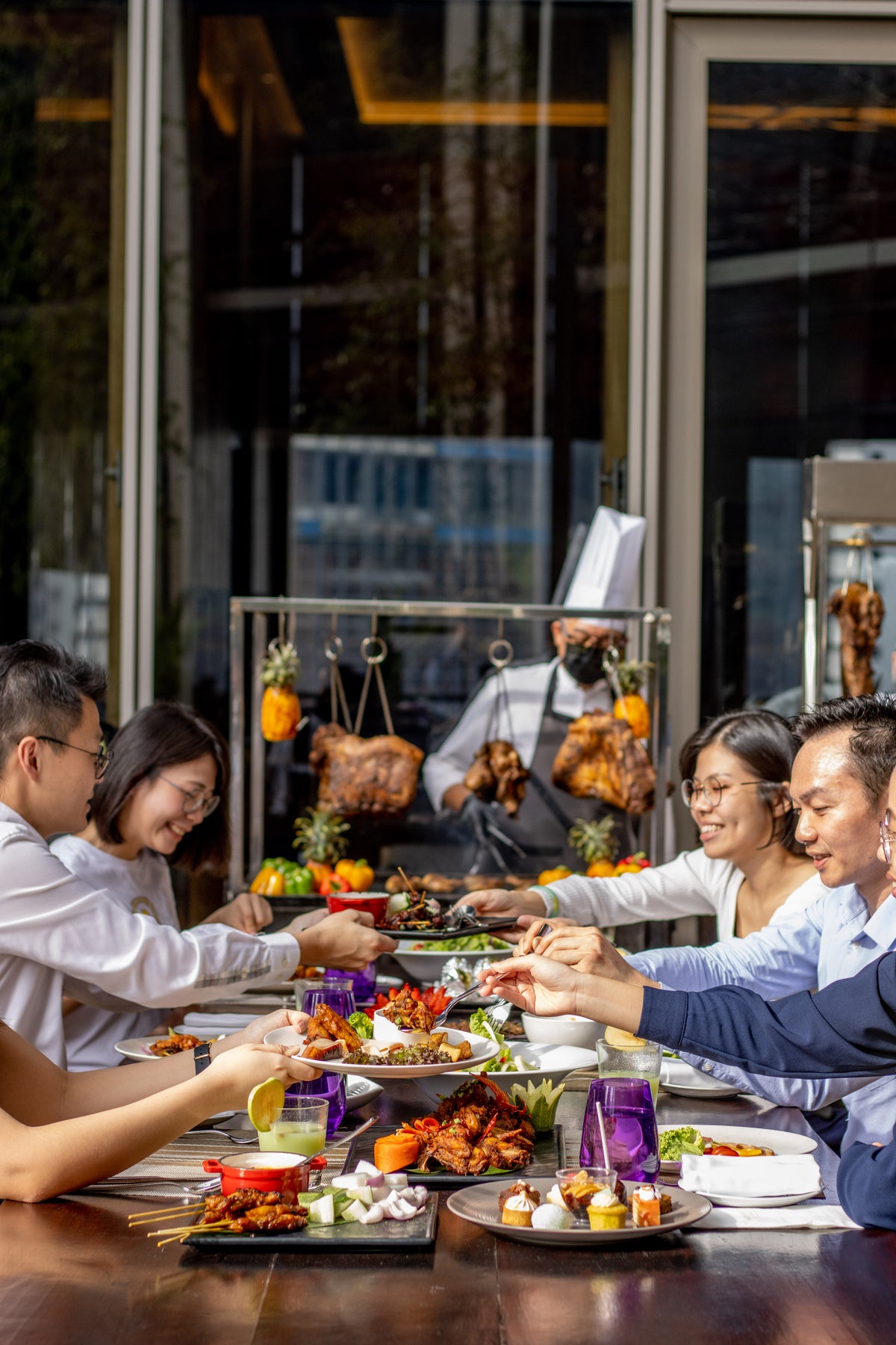 A Pink October Malaysian Buffet