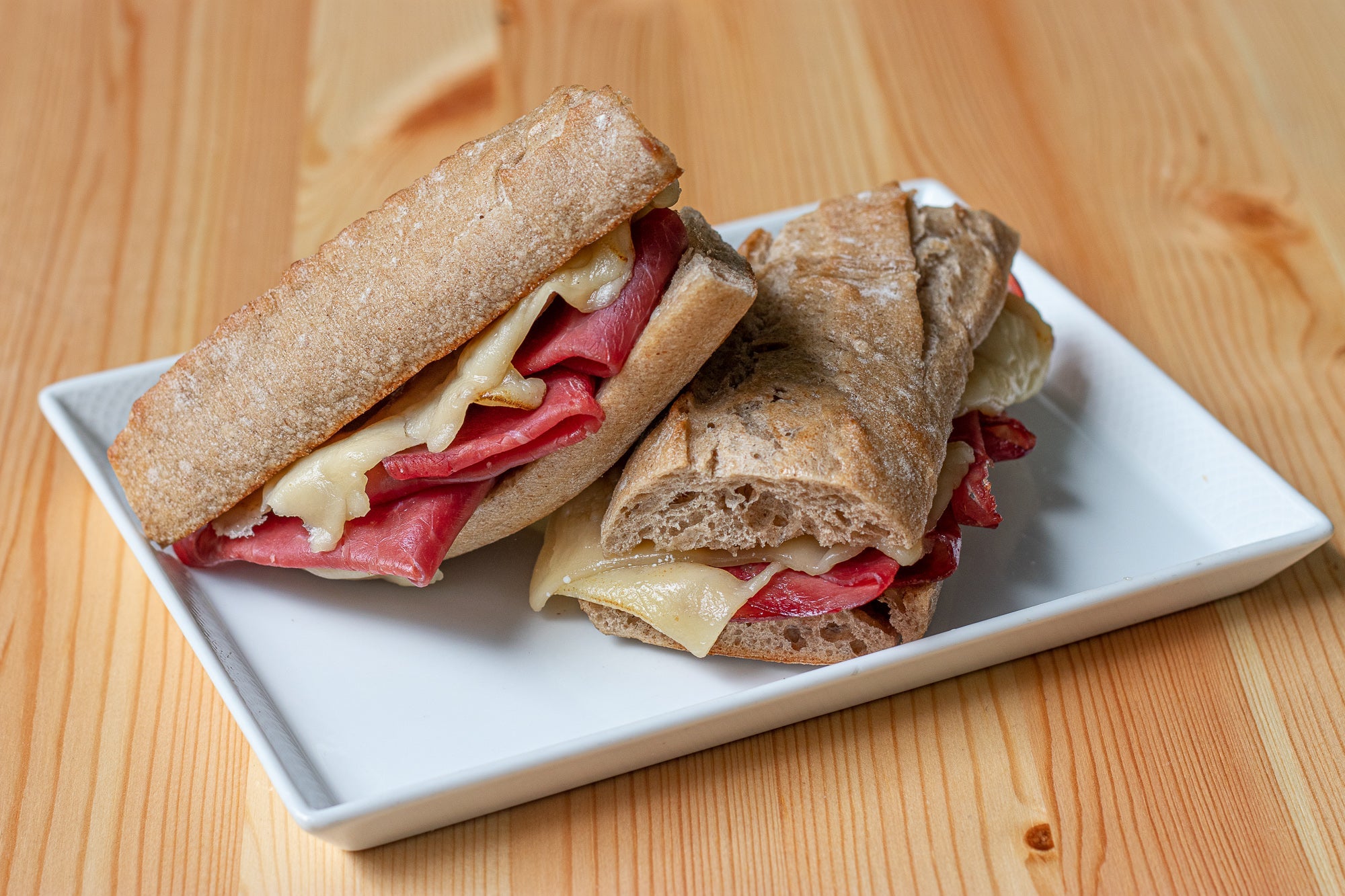 Beef Bresaola Baguette
