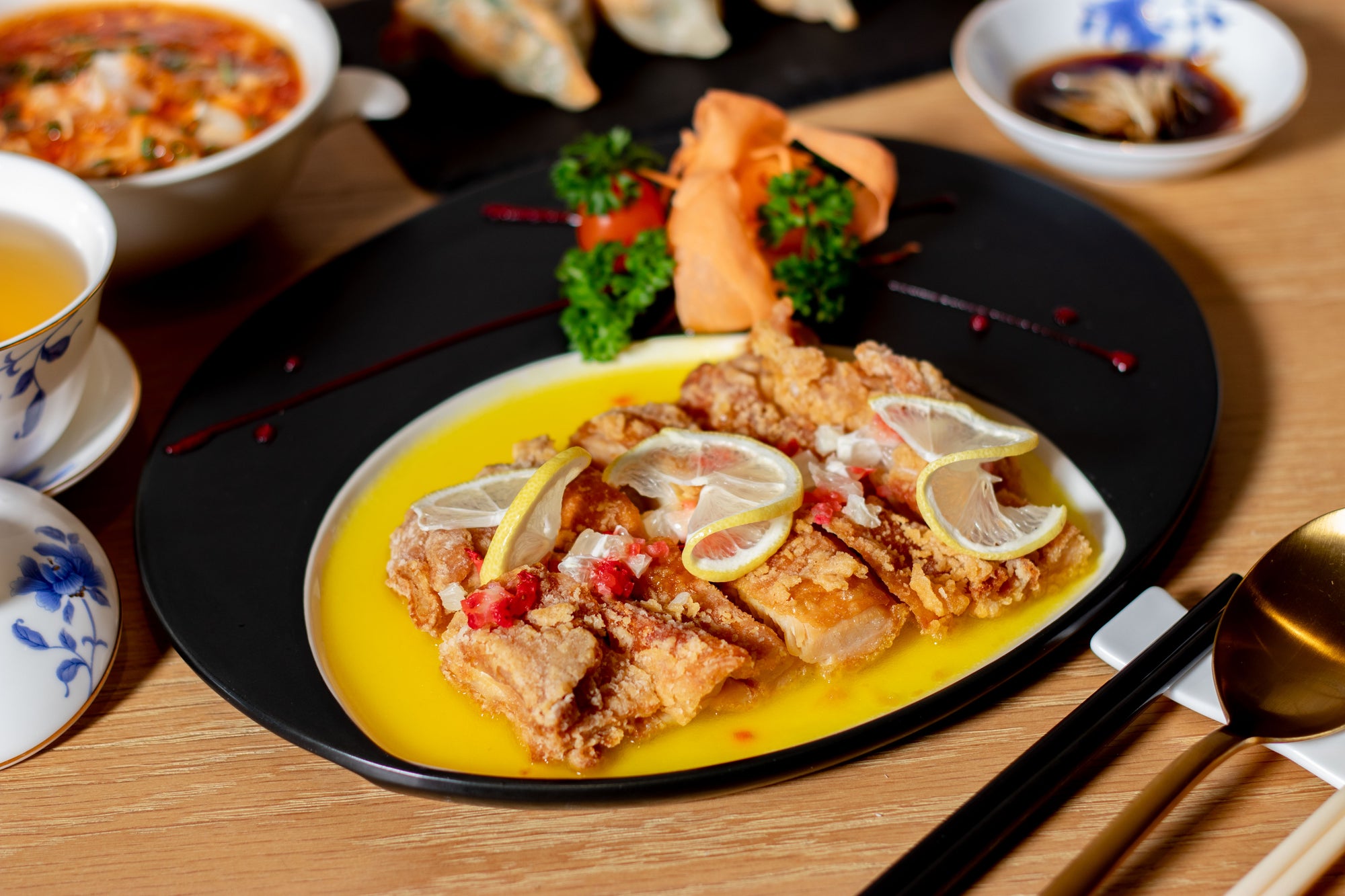 Golden Fried Crispy Boneless Chicken Fillet