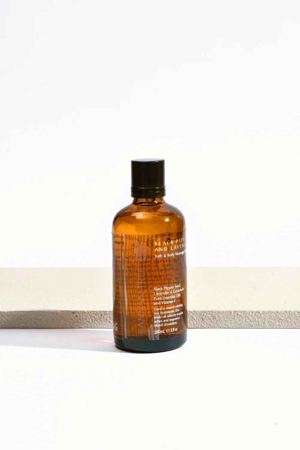 Black Pepper Seed and Lavender Bath & Body Massage Oil (Peace)