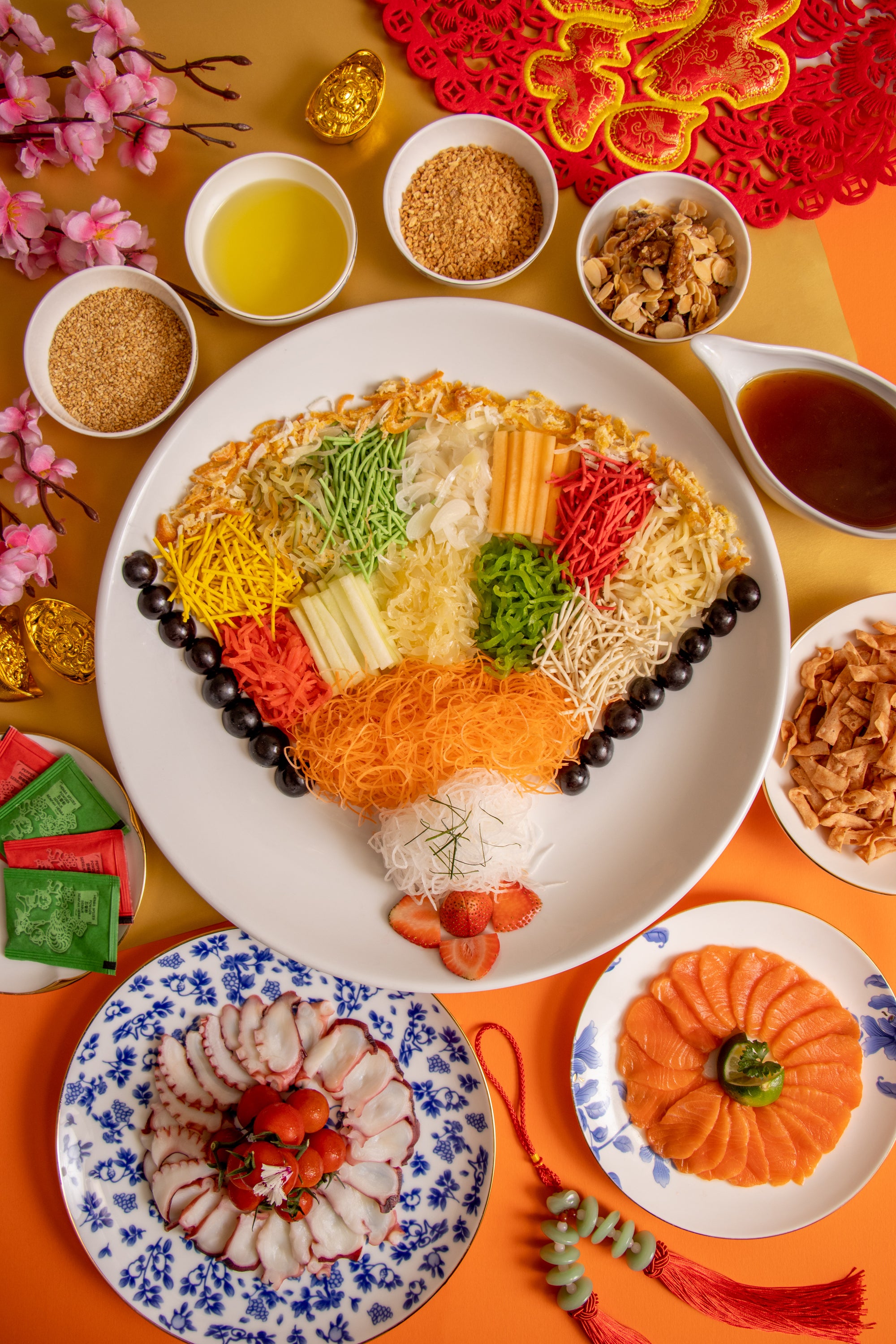 Signature Yee Sang by Jade Pavilion