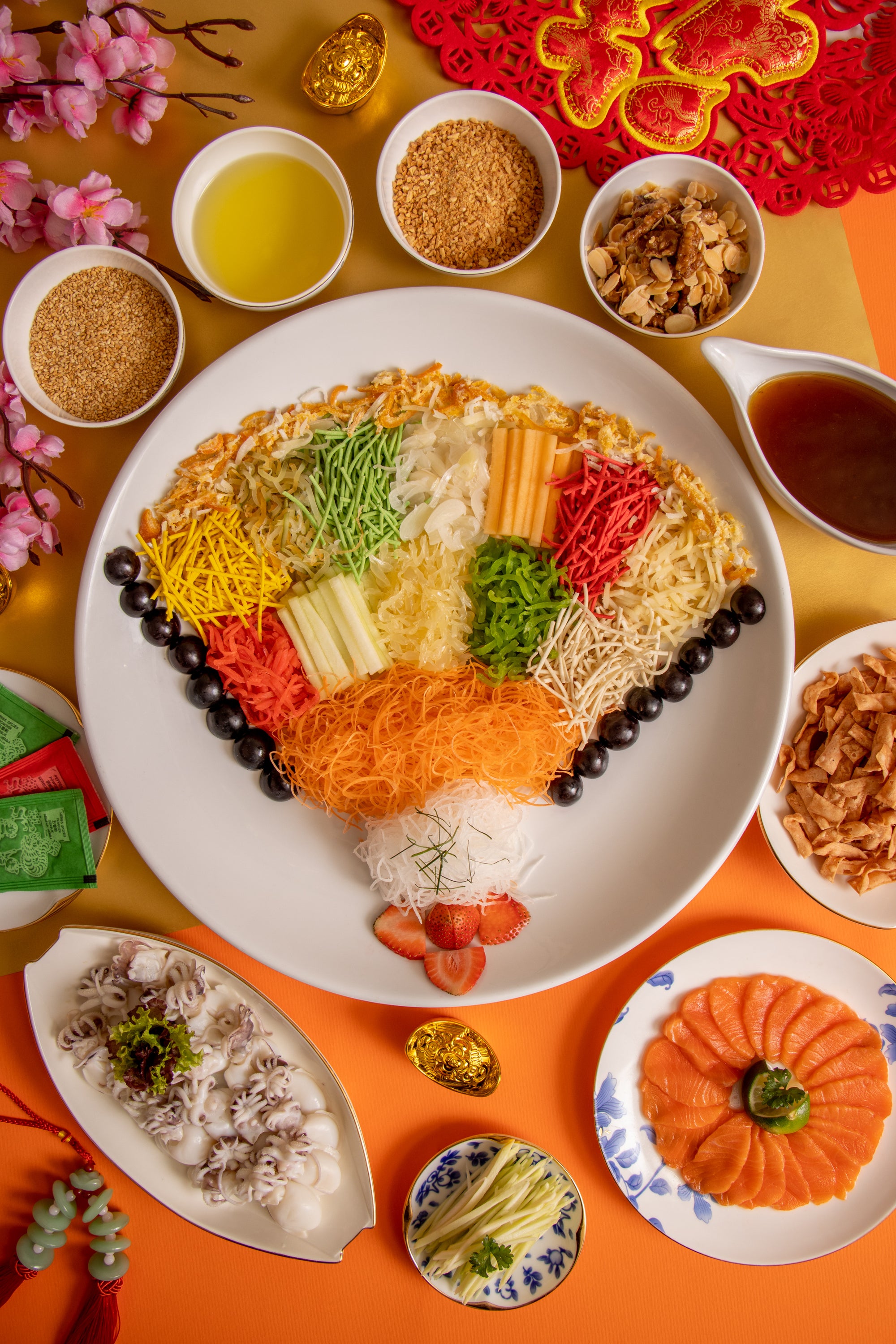 Signature Yee Sang by Jade Pavilion