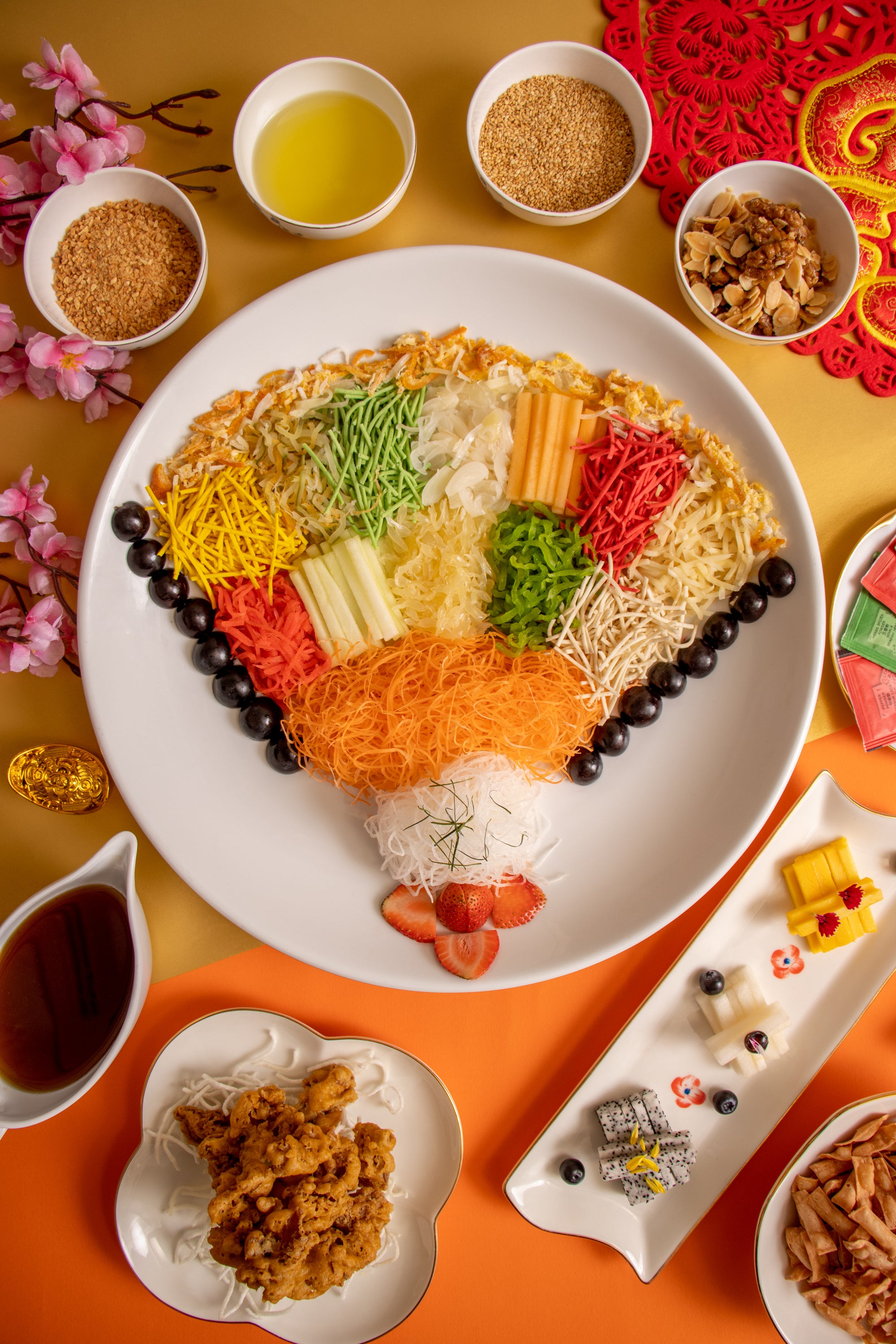 Signature Yee Sang by Jade Pavilion